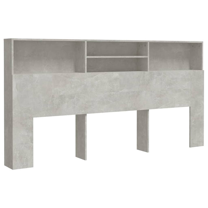 Dulap tăblie, gri beton, 200x19x103,5 cm - WALTI WALTI