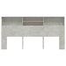 Dulap tăblie, gri beton, 200x19x103,5 cm - WALTI WALTI