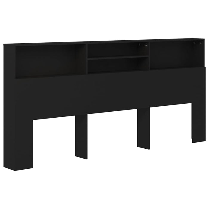Dulap tăblie, negru, 220x19x103,5 cm - WALTI WALTI