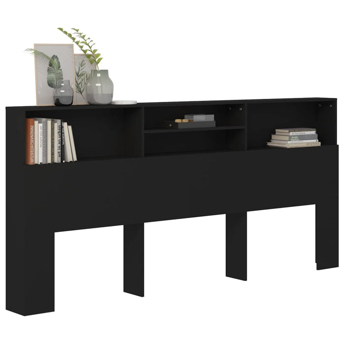 Dulap tăblie, negru, 220x19x103,5 cm - WALTI WALTI