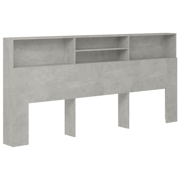 Dulap tăblie, gri beton, 220x19x103,5 cm - WALTI WALTI