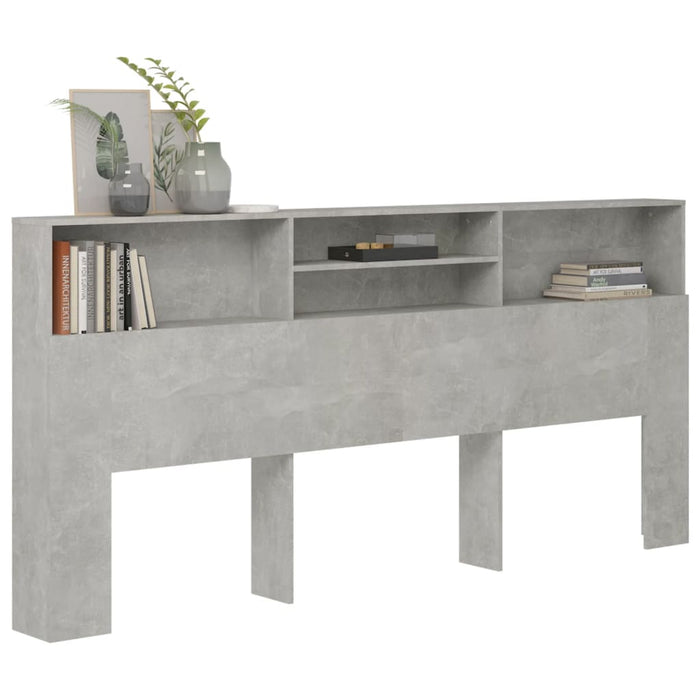 Dulap tăblie, gri beton, 220x19x103,5 cm - WALTI WALTI
