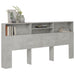 Dulap tăblie, gri beton, 220x19x103,5 cm - WALTI WALTI
