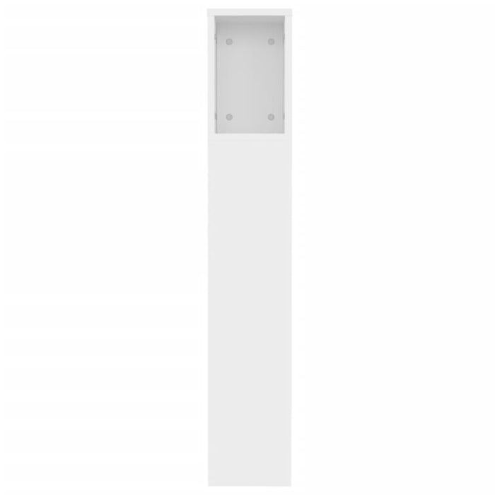 Dulap pentru tăblie de pat, alb, 120x18,5x102,5 cm WALTI