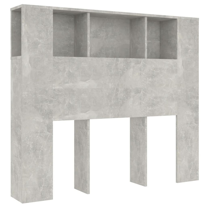 Dulap tăblie, gri beton, 120x18,5x102,5 cm - WALTI WALTI