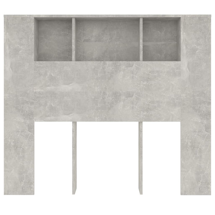 Dulap tăblie, gri beton, 120x18,5x102,5 cm - WALTI WALTI