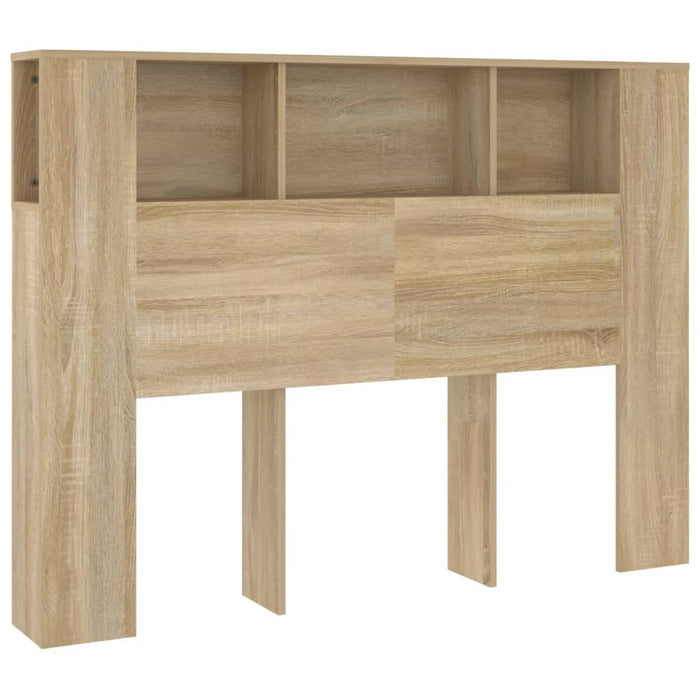 Tăblie de pat cu dulap, stejar sonoma, 140x18,5x104,5 cm - WALTI WALTI
