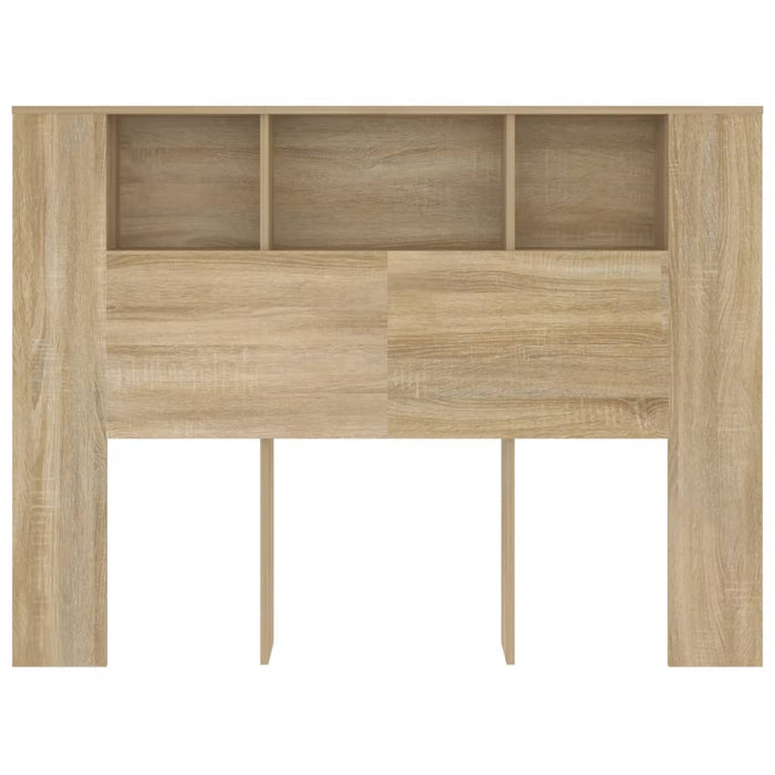 Tăblie de pat cu dulap, stejar sonoma, 140x18,5x104,5 cm - WALTI WALTI