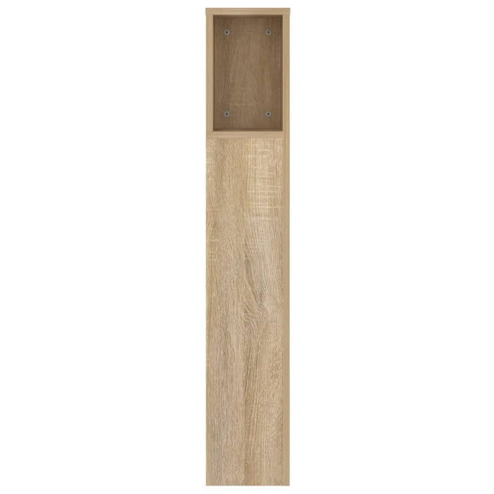 Tăblie de pat cu dulap, stejar sonoma, 140x18,5x104,5 cm - WALTI WALTI