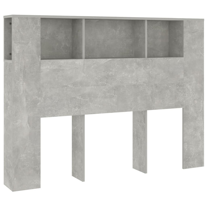 Dulap tăblie, gri beton, 140x18,5x104,5 cm - WALTI WALTI