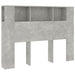 Dulap tăblie, gri beton, 140x18,5x104,5 cm - WALTI WALTI