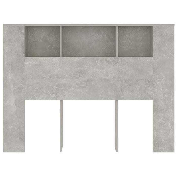 Dulap tăblie, gri beton, 140x18,5x104,5 cm - WALTI WALTI