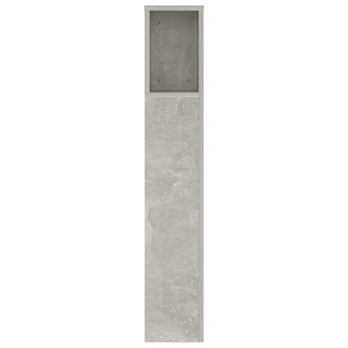 Dulap tăblie, gri beton, 140x18,5x104,5 cm - WALTI WALTI