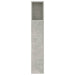 Dulap tăblie, gri beton, 140x18,5x104,5 cm - WALTI WALTI