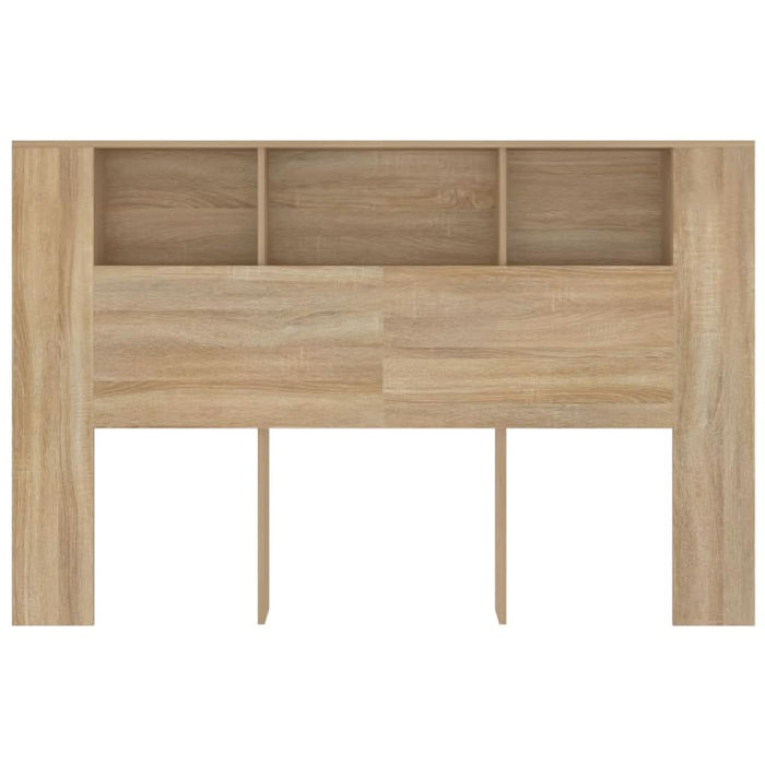 Tăblie de pat cu dulap, stejar sonoma, 160x18,5x104,5 cm - WALTI WALTI