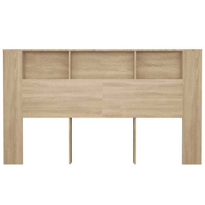 Tăblie de pat cu dulap, stejar sonoma, 180x18,5x104,5 cm - WALTI WALTI