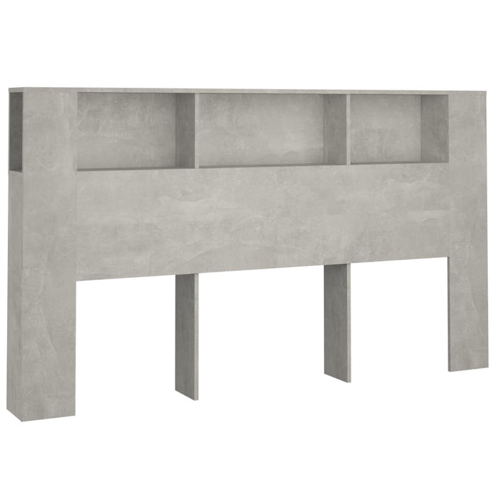 Dulap tăblie, gri beton, 180x18,5x104,5 cm - WALTI WALTI