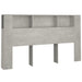 Dulap tăblie, gri beton, 180x18,5x104,5 cm - WALTI WALTI