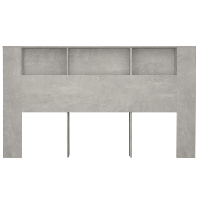 Dulap tăblie, gri beton, 180x18,5x104,5 cm - WALTI WALTI