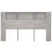 Dulap tăblie, gri beton, 180x18,5x104,5 cm - WALTI WALTI