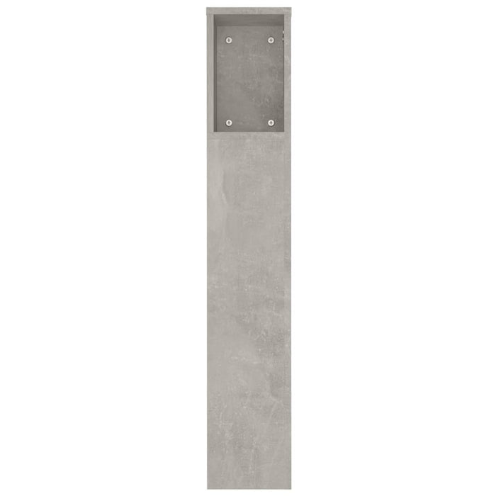 Dulap tăblie, gri beton, 180x18,5x104,5 cm - WALTI WALTI