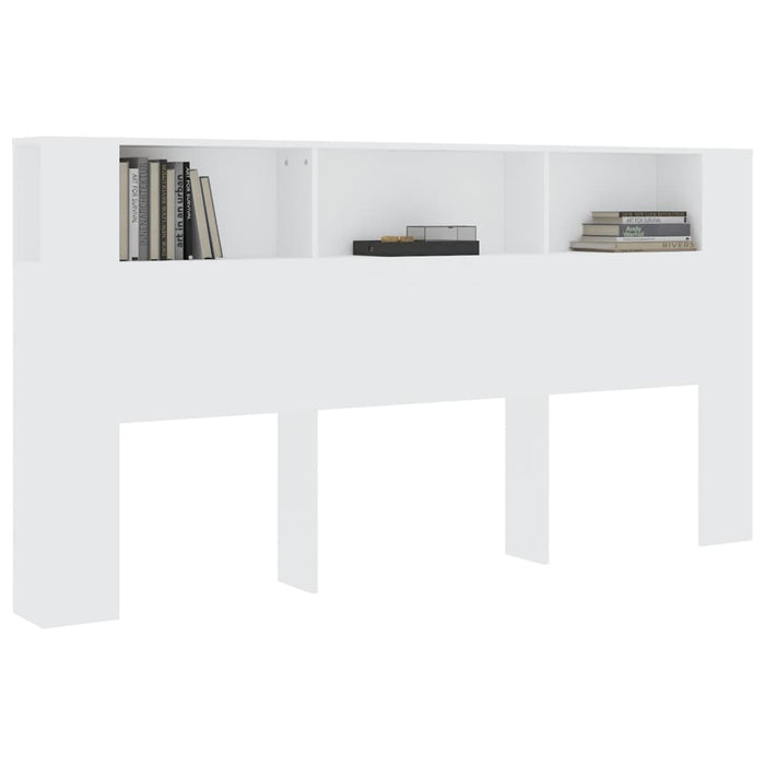 Dulap tăblie, alb, 200x18,5x104,5 cm - WALTI WALTI