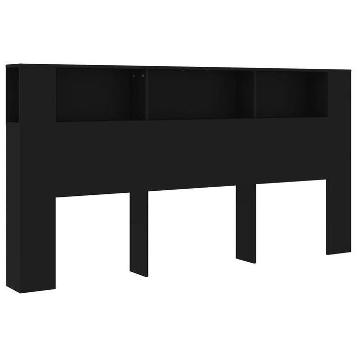 Dulap tăblie, negru, 200x18,5x104,5 cm - WALTI WALTI