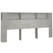 Dulap tăblie, gri beton, 220x18,5x104,5 cm - WALTI WALTI