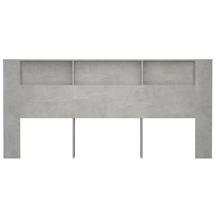 Dulap tăblie, gri beton, 220x18,5x104,5 cm - WALTI WALTI