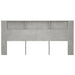 Dulap tăblie, gri beton, 220x18,5x104,5 cm - WALTI WALTI