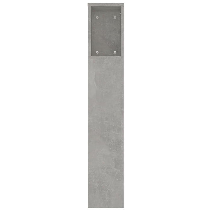 Dulap tăblie, gri beton, 220x18,5x104,5 cm - WALTI WALTI