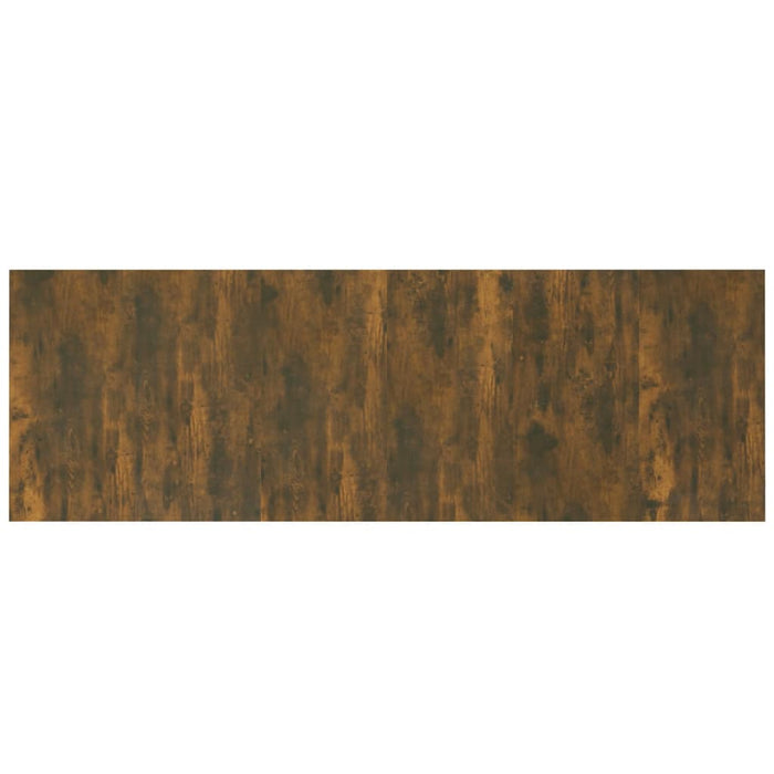 Tăblie pat de perete, stejar afumat 240x1,5x80 cm lemn compozit - WALTI WALTI
