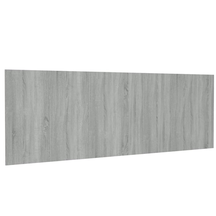 Tăblie pat de perete, gri sonoma, 240x1,5x80 cm, lemn compozit - WALTI WALTI
