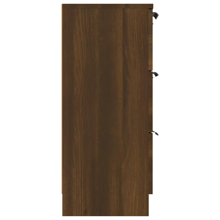 Dulap, stejar maro, 60x30x70 cm, lemn prelucrat WALTI