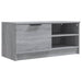 Comodă TV, gri sonoma, 80x35x36,5 cm, lemn prelucrat - WALTI WALTI