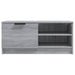 Comodă TV, gri sonoma, 80x35x36,5 cm, lemn prelucrat - WALTI WALTI