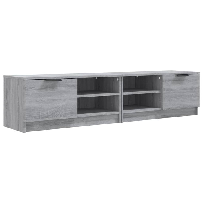 Comodă TV, 2 buc., Sonoma gri, 80x35x36,5 cm, lemn prelucrat - WALTI WALTI