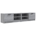 Comodă TV, 2 buc., Sonoma gri, 80x35x36,5 cm, lemn prelucrat - WALTI WALTI