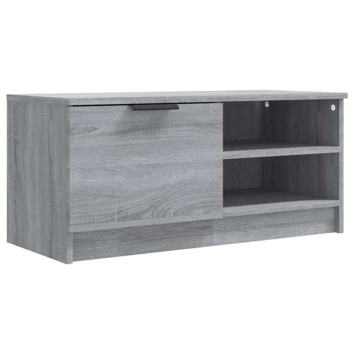 Comodă TV, 2 buc., Sonoma gri, 80x35x36,5 cm, lemn prelucrat - WALTI WALTI