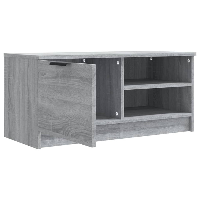Comodă TV, 2 buc., Sonoma gri, 80x35x36,5 cm, lemn prelucrat - WALTI WALTI