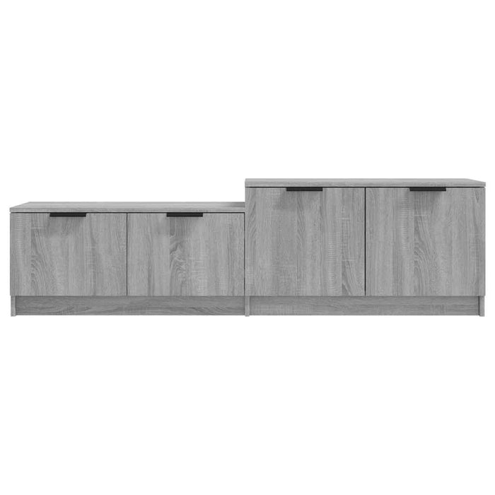 Comodă TV, sonoma gri, 158,5x36x45 cm, lemn prelucrat WALTI