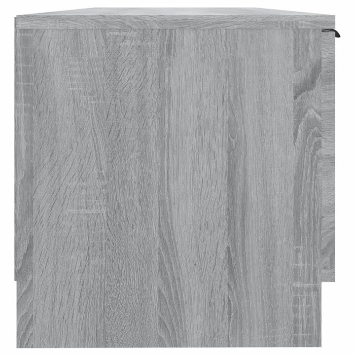 Comodă TV, gri sonoma, 102x35x36,5 cm, lemn prelucrat - WALTI WALTI
