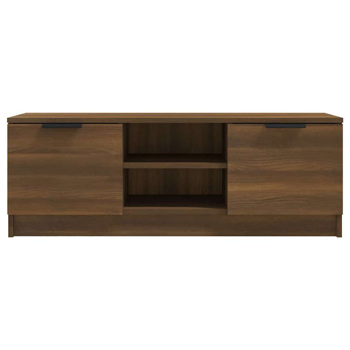 Comodă TV, stejar maro, 102x35x36,5 cm, lemn prelucrat WALTI
