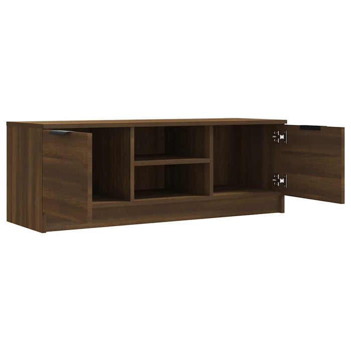 Comodă TV, stejar maro, 102x35x36,5 cm, lemn prelucrat WALTI