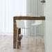 Masă bar de perete stejar fumuriu 102x45x103,5 cm lemn compozit - WALTI WALTI