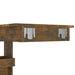 Masă bar de perete stejar fumuriu 102x45x103,5 cm lemn compozit - WALTI WALTI