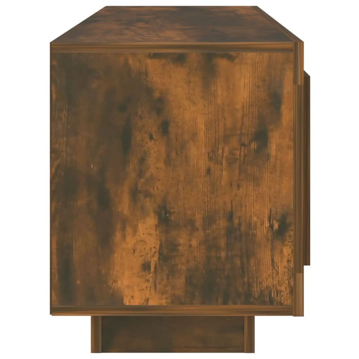 Comodă TV, stejar afumat, 102x35x45 cm, lemn prelucrat - WALTI WALTI