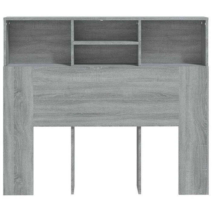 Tăblie de pat cu dulap, gri sonoma, 120x19x103,5 cm - WALTI WALTI