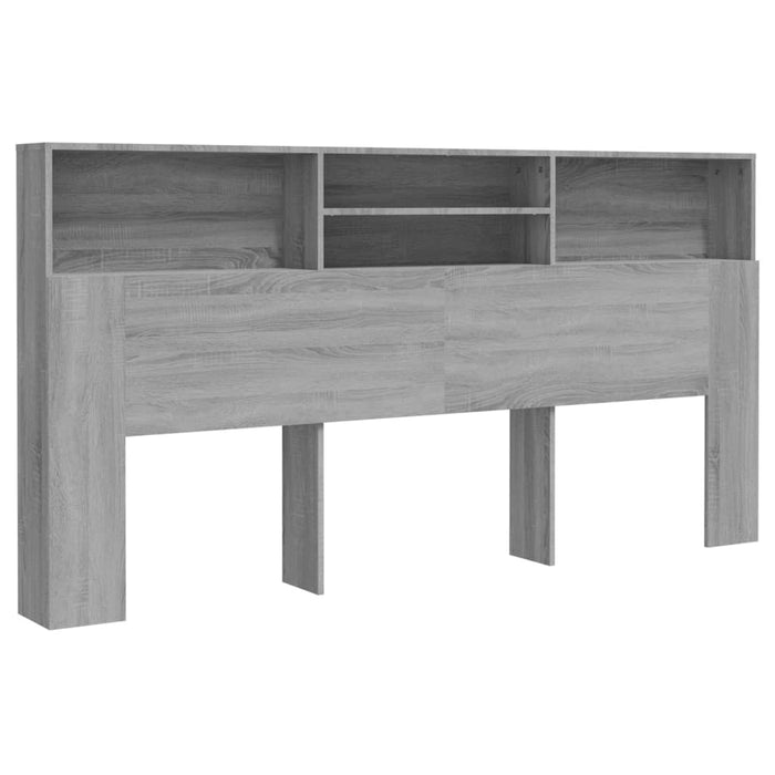 Dulap tăblie, gri sonoma, 200x19x103,5 cm - WALTI WALTI