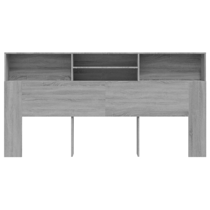 Dulap tăblie, gri sonoma, 200x19x103,5 cm - WALTI WALTI